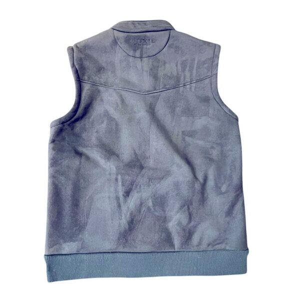 Moxie Equestrian Cavalero Techno-Suede Sherpa-Lined Vest -Men’s Size Large Navy - Picture 6 of 8